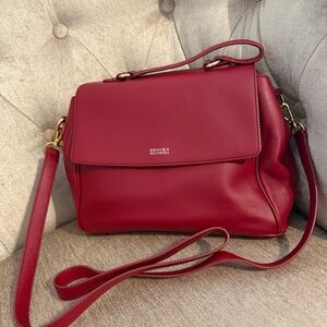Brooks Brothers Red Satchel Bag